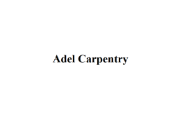 Adel Carpentry